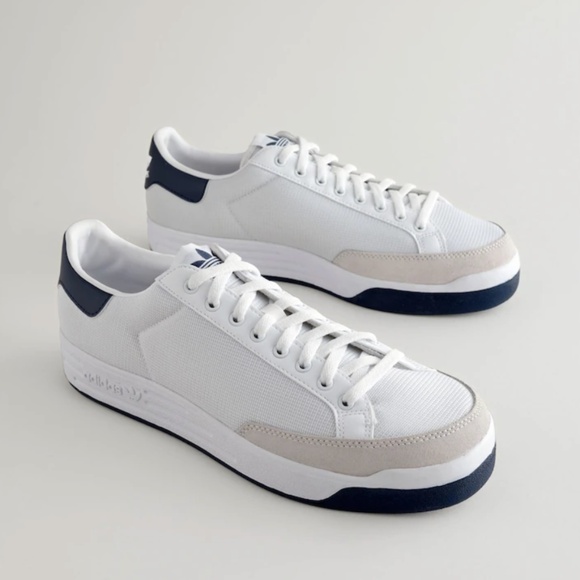Adidas Originals Off White Rod Laver Trainers - New w Tags - Picture 1 of 10